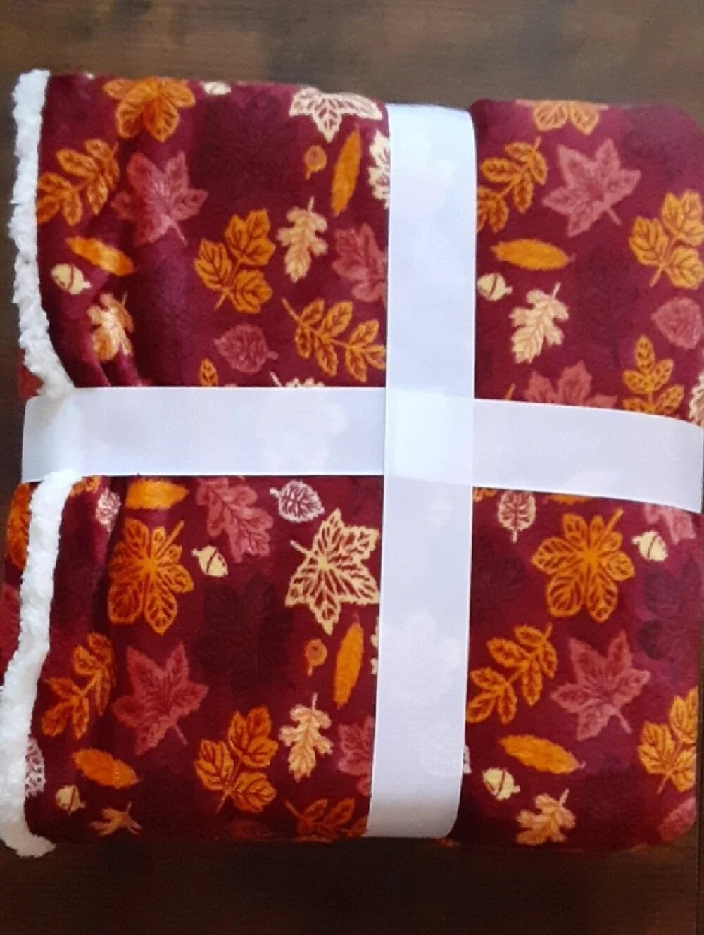 Posh Home burgundy shiny